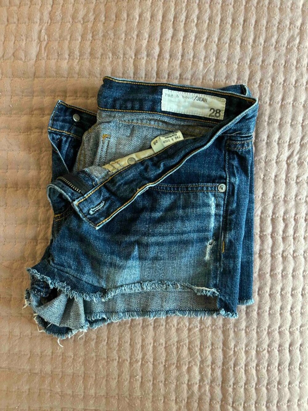 Rag & Bone The Cut-Off denim short